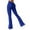 Dark Blue, variant on Women Pants Ladies Scrunch Flare Legging V Back Lift Wide Leg High Waist Gym Workout Yoga Pant Womens Yoga Pants Navy S