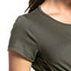 thumbnail image 1 of Camisa de lactancia de manga corta, camiseta de maternidad de manga corta para mujeres embarazadas, camiseta de lactancia posparto, instalación sin esfuerzo, 1 of 12