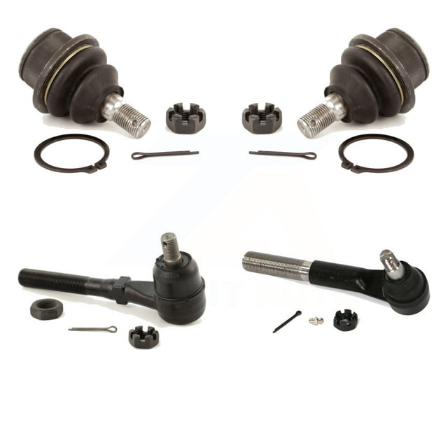 Front Suspension Ball Joint And Tie Rod End Kit For 1999 Ford F-250 RWD With Independent