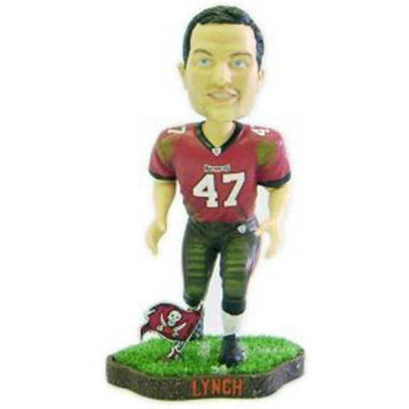 Tampa Bay Buccaneers John Lynch Game Worn Forever Collectibles Bobblehead
