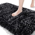 thumbnail image 1 of Alfombra de baño Yimobra Luxury Chenille, antideslizante, extrasuave, 1 of 9