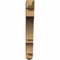 thumbnail image 2 of Ekena Millwork 5 1/2"W x 44"D x 44"H Balboa Craftsman Smooth Bracket, Western Red Cedar, 2 of 13