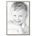 thumbnail image 2 of ArtToFrames 23x34 inch Silver with Stained Grey Picture Frame, Silver 23" x 34" Wood Poster Frame (WOM-4767) 1234, 2 of 7