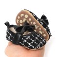 thumbnail image 6 of Yoyauz Baby Girl Mary Jane Shoes Anti Slip Rubber Sole Ballet Slippers Princess Dress Wedding Shoes Newborn Kids Shoes Toddler Shoes（0-12 Month）, 6 of 7
