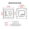 thumbnail image 7 of Smart Thermostat Temperature Controller, Water Electric Warm Floor Heating Water Gas Boiler Works, 7 of 7