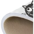 thumbnail image 6 of Coolnut Valentines Beautiful Cats Area Rug Pad - 3x2ft - 100% Light Weight Polyester Fabric for Living - Bedroom, 6 of 6