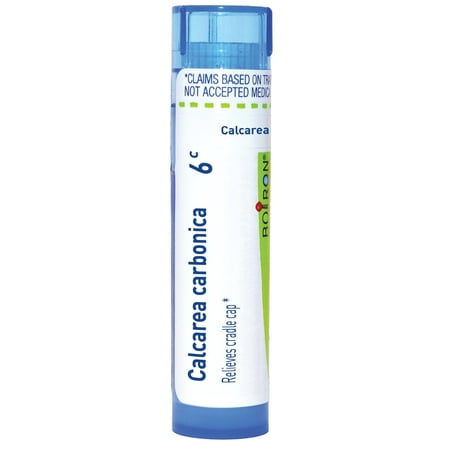 Boiron Calcarea Carbonica 6C, Homeopathic Medicine for Cradle Cap Relief, 80 Pellets