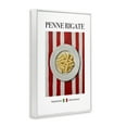 thumbnail image 3 of Stupell Industries Traditional Penne Rigate Pasta Food & Beverage Painting White Framed Art Print Wall Art, 16 x 24, 3 of 8