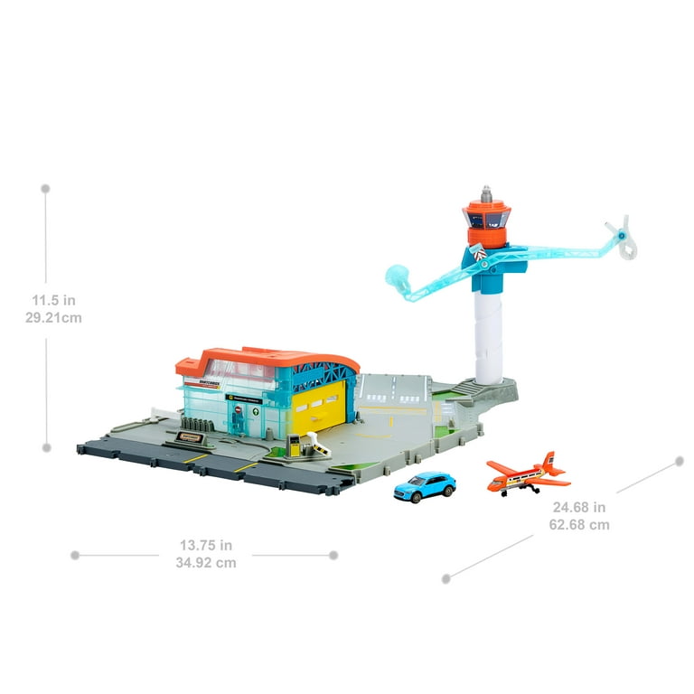 まぁぼう　【トミカ、ミニカーセット 】ナイキシューズ Matchbox Airport Takeoff Adventure Playset with Die-Cast Audi