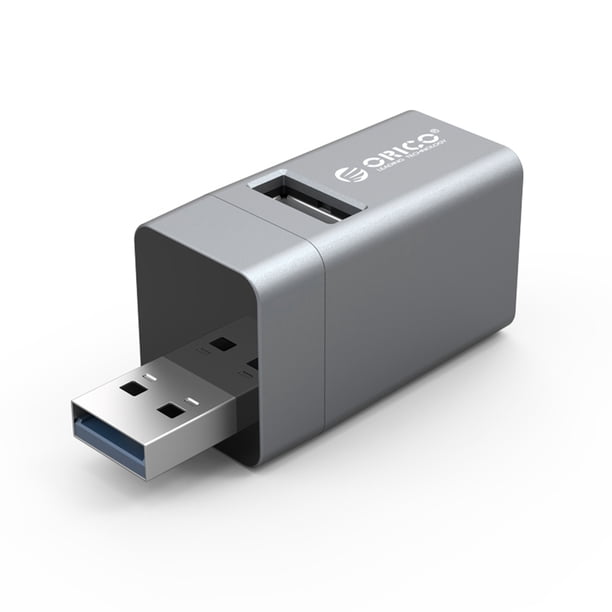 Estación Acoplamiento USB 3.0 Mini Hub 1 * USB3.0 2 USB2.0 3 Puertos para Computadora Portátil Escritorio