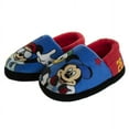 thumbnail image 2 of Disney Mickey Mouse "Your Coolest Friend" Toddler Boys' Dual Sizes Slippers - Blue, 7-8, 2 of 7
