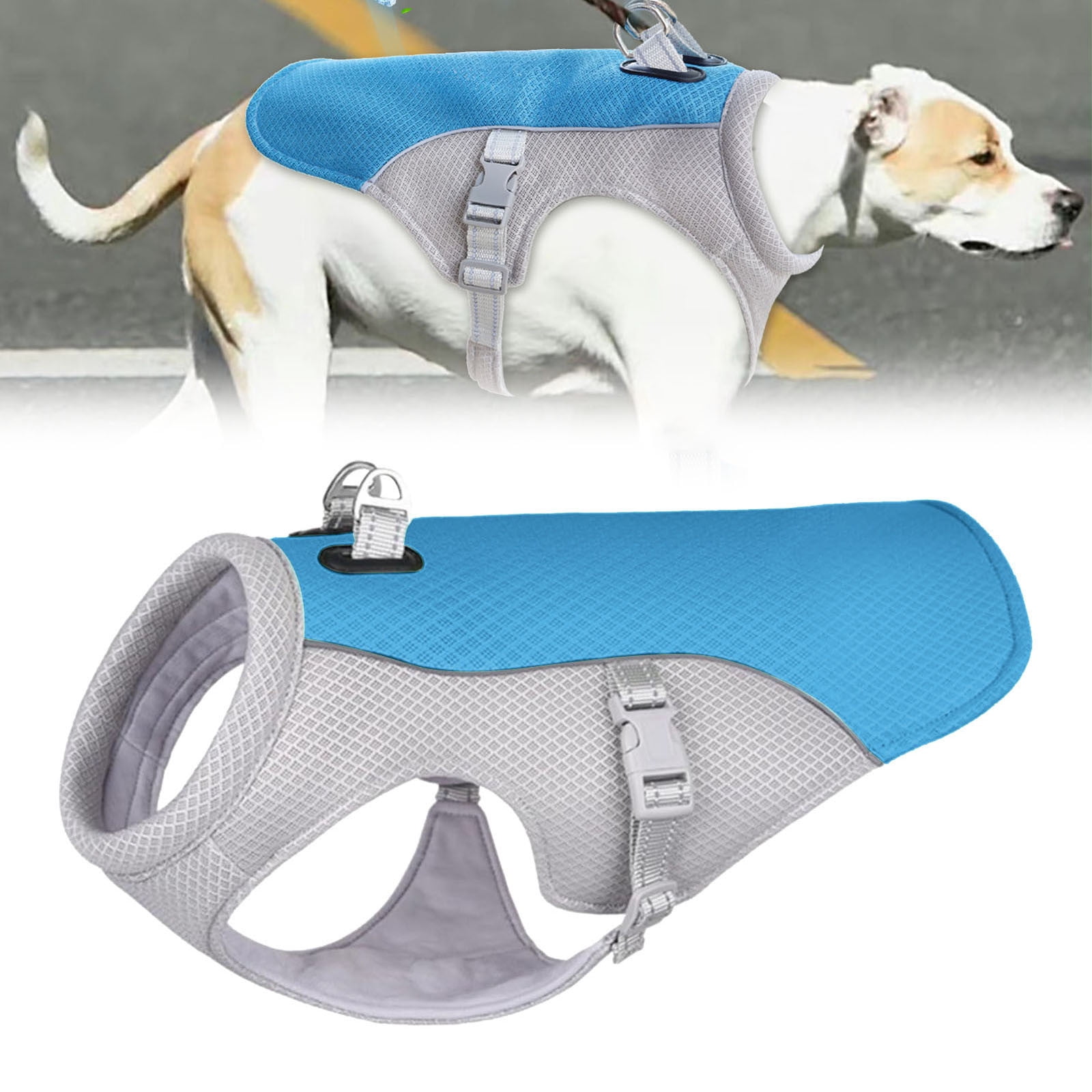 Chest Strap for Dogs | Breathable Summer Vest Harness with Adjustable Fit for Small Medium and Large Dogs