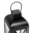 Mainstays Small Black Metal Candle Holder Lantern