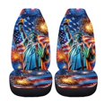 thumbnail image 5 of XYZCANDO 4Th Of July Front Car Seat Covers featuring Statue of Liberty Design - Perfect Patriotic Vehicle Interior Decor, 5 of 10