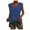 Blue, variant on Hiiyo Women's Solid V-Neck Short Sleeve T Shirt Casual Summer Tee Shirt, White S