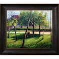 thumbnail image 1 of An Enclosure in Eragny with Veine D'Or Bronze Scoop Frame 20"X24", 1 of 3