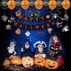 thumbnail image 2 of Halloween Party Decorations - Spooky Pumpkin Head Black Bat Alphabet Set Balloonspumpkin cat, 2 of 3