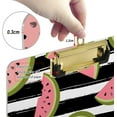 thumbnail image 4 of FMSHPON Water Melon Striped Clipboard Hardboard Wood Nursing Clip Board and Pull for Standard A4 Letter 13x9 inches, 4 of 7