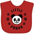 thumbnail image 3 of Inktastic Little Panda Boys or Girls Baby Bib, 3 of 4