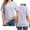 Light Gray, variant on Graphic Tees for Women Custom Photo Solid Color Tee for Women DIY Personalization Everyday Casual Wear for Stylish Summer Orange XXL
