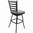 thumbnail image 2 of Outdoor/Indoor Counter Stool 26" Seat  -Jordan Armless Cream Fabric - Dark Brown, 2 of 6