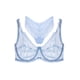 thumbnail image 4 of Sujetador de gasa de encaje de mujer empujan hacia arriba la ropa impermeable Eccomum Azul/38B, 4 of 4