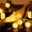 Beige, variant on LED Cotton Ball String Light Fairy Lights for Party Wedding Christmas Valentine's Home Decoration