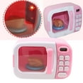 thumbnail image 3 of Juego De Cocina De Juguetes Para Microondas, Juego De Simulación, Juguete De Cocina, Función De Horno Microondas, Mejora Las Habilidades De Juego De Roles Para Niñas En El Hogar, 3 of 8