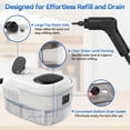 thumbnail image 4 of Steam Cleaner 2500W High-Pressure Steamer with 1.4L  and 14 Accessories for Home Car Furniture, 4 of 8