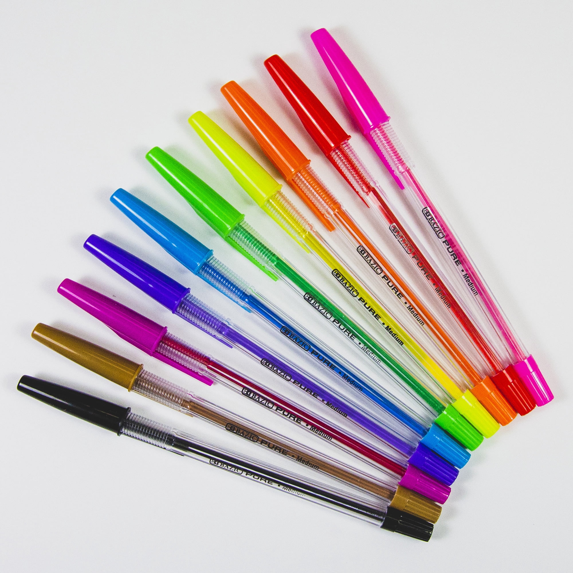 BAZIC 10 Pure Neon Color Stick Pen