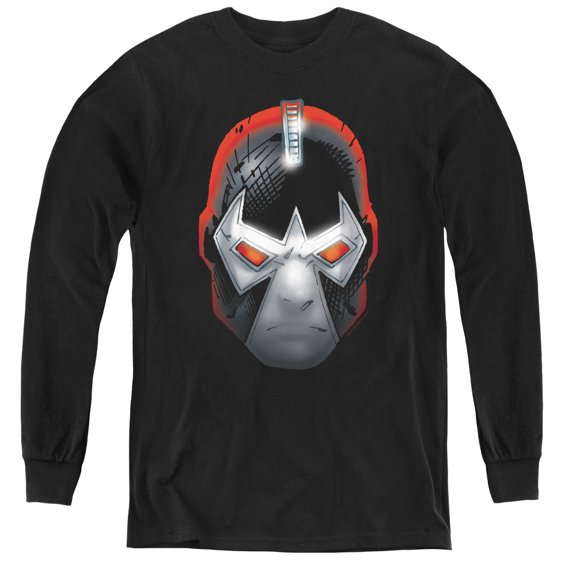 Batman - Bane Head - Youth Long Sleeve Shirt - Medium