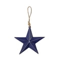 thumbnail image 3 of Wooden Star Ornament Blue 8x8x1.5, 3 of 4