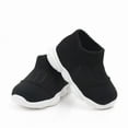 thumbnail image 4 of HBFAGFB Toddler Boy Shoes Mesh Breathable Slip on Shoes Softness and Comfort Walking Shoes Black Size 19, 4 of 4