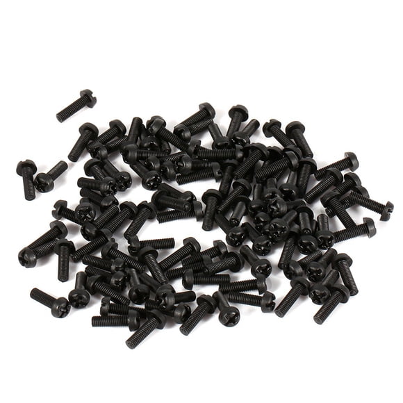 100 piezas M2 M3 M4 plástico nailon hexagonal macho hembra espaciador cabeza redonda tornillo tuerca