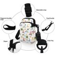 thumbnail image 5 of HELLHERO Snowman Candy Crossbody Bags Polyester Adjustable Shoulder Strap Shoulder Bag for Casual Use, 5 of 7