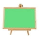 thumbnail image 4 of Pizarra de madera con caballete para menú de mesa para bodas y eventos. Verde, 4 of 9