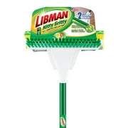 Libman Nitty Gritty Sponge Mop with Scrub Brush and Steel Handle