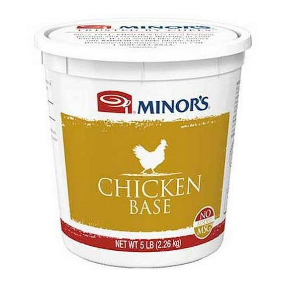 Nestle Minors No Added MSG Chicken Base, 5 Pound -- 4 per case.
