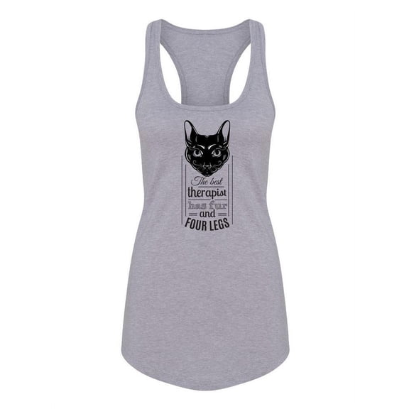 Best Therapist Racerback Tank Women -Image by Shutterstock, Female x-Small