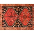 thumbnail image 1 of Ahgly Company Machine Washable Indoor Rectangle Traditional Tomato Red Area Rugs, 2' x 4', 1 of 7