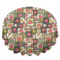 thumbnail image 2 of Pioneer Flower Floral Print Pattern Round Tablecloth 60 X 60 Inch, Wrinkle Resistant Wipeable Table Cloth for Kitchen Dining Picnic Patio Party, 2 of 6