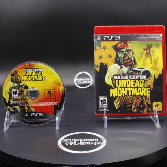 Restored Red Dead Redemption: Undead Nightmare | Sony PlayStation 3 | PS3 | Greatest