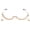 Gold, variant on Ywmsfl Rhinestone-Adorned Metal Eyeglass Frame Lightweight for Occasions