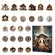 thumbnail image 1 of Cuenta atrás para Navidad 24 colgantes de la Virgen María y el Niño Jesús. Adornos navideños Adornos navideños Adornos navideños para el árbol de Navidad decorado, 1 of 7