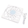 thumbnail image 1 of 4 Pin 120 mm PWM Case Fan, PC Fan, Quiet Fan, with Magnetic Levitation Bearing Technology, 500 RPM to 1800 RPM PC Cooling Fan for Computer Case, 1 of 7