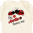 thumbnail image 4 of Inktastic My Auntie Loves Me with Cute Lady Bugs Boys or Girls Long Sleeve Baby Bodysuit, 4 of 5