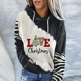 thumbnail image 2 of Graphic Hoodies for Women Fashion Women's Print Round-Neck Pullover Tops Long Sleeve Hooded Blouse Sweatshirt Camisetas Manga Larga Mujer, 2 of 5