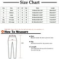 thumbnail image 3 of HUPOM Straight Leg Sweatpants For Women Womens Pants Carpenter Low Waist Rise Long Flare-Leg Green S, 3 of 6