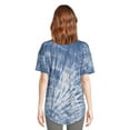 thumbnail image 4 of Time and Tru Women's Tunic T-Shirt with Short Sleeves, 2-Pack, 4 of 5