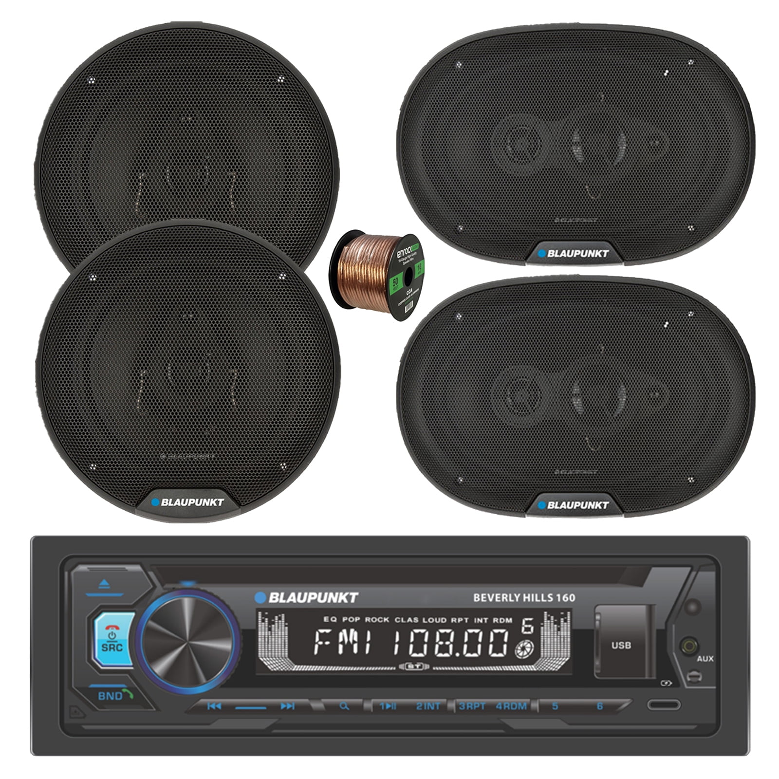 Sony Xplod CDX-GT320MP Cd Receiver with 52x4 W Amp With Rockford
